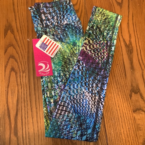 NWT KOS USA‎ Prism Leggings Size XS - Picture 2 of 4